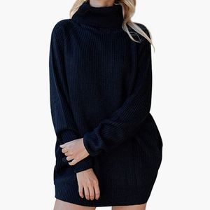 Oversized sweater dress